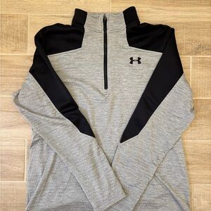 Under Armour Gray and Black Men's Pullover